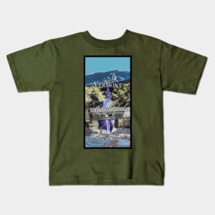 Route 100, Vermont Kids T-Shirt